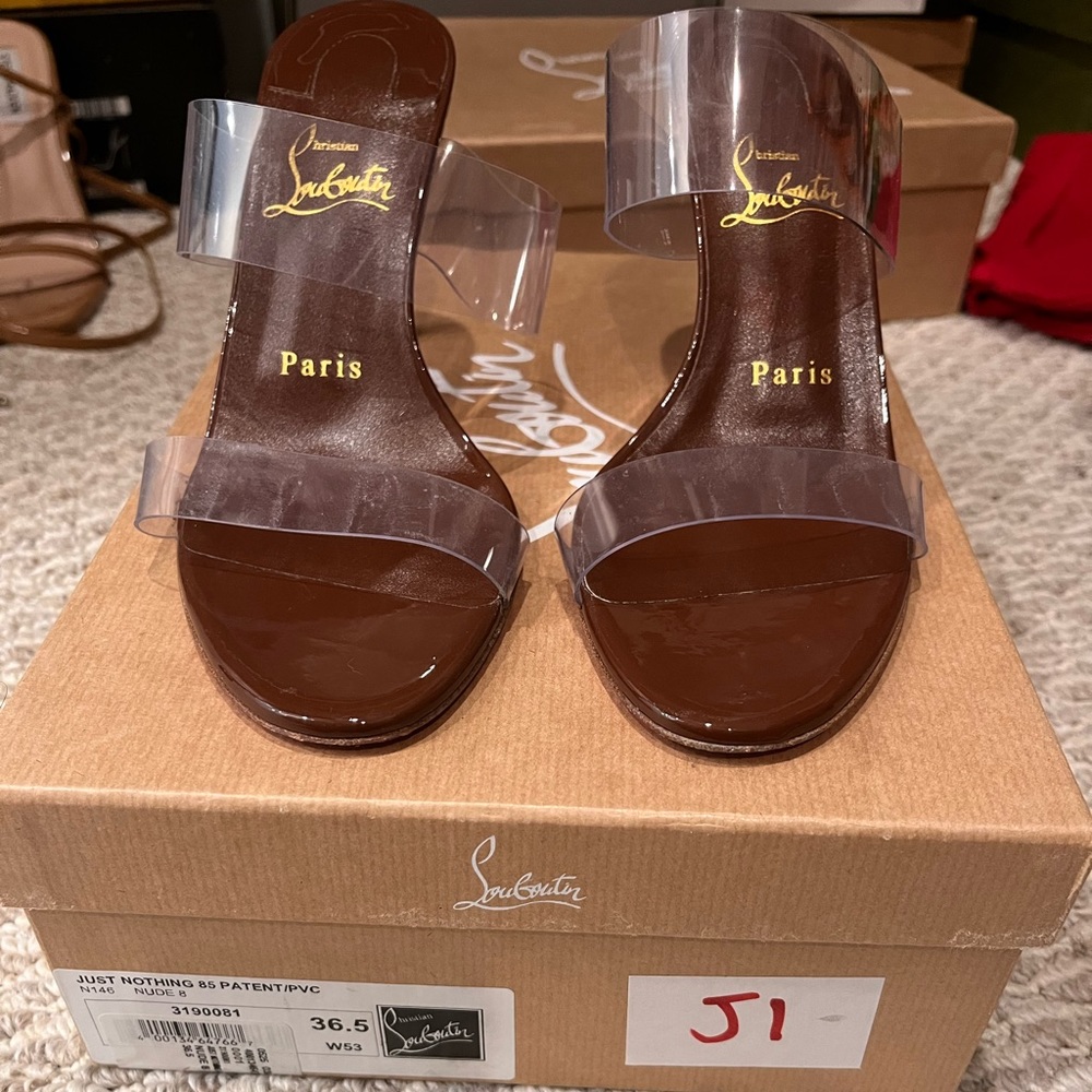Christian louboutin “just nothing” heels